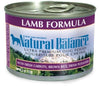 Natural Balance Ultra Premium Lamb Formula Canned Dog Food