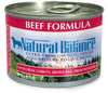Natural Balance Ultra Premium Beef Formula Canned Dog Food