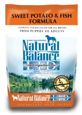 Natural Balance L.I.D. Limited Ingredient Diets Sweet Potato & Fish Formula Grain-Free Dry Dog Food