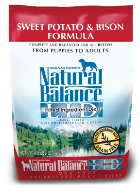 Natural Balance L.I.D. Limited Ingredient Diets Sweet Potato & Bison Formula Grain-Free Dry Dog Food
