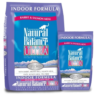 Natural Balance Indoor Ultra Rabbit & Salmon Meal Formula Dry Cat Food