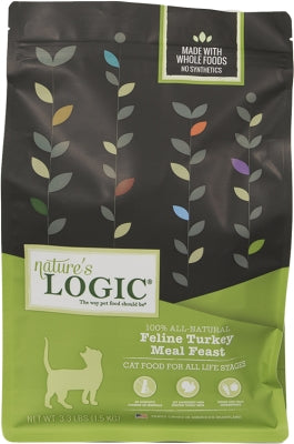 Nature's Logic Feline Turkey Meal Feast Dry Cat Food