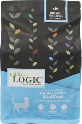 Nature's Logic Feline Sardine Meal Feast Dry Cat Food