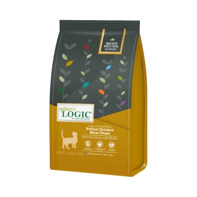 Nature's Logic Feline Chicken Meal Feast Dry Cat Food