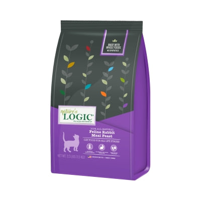 Nature's Logic Feline Rabbit Meal Feast Dry Cat Food