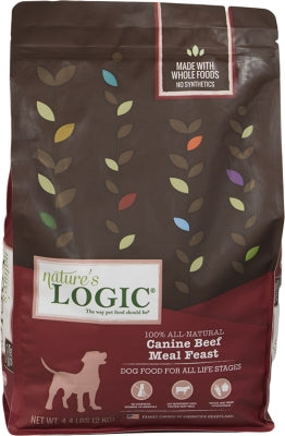 Nature's Logic Canine Beef Meal Feast Dry Dog Food