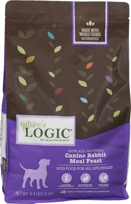 Nature's Logic Canine Rabbit Meal Feast Dry Dog Food