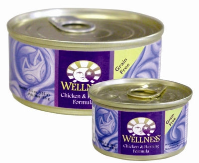 Wellness Complete Health Chicken & Herring Formula Canned Cat Food