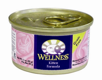 Wellness Complete Health Kitten Formula Canned Cat Food, 3-oz, case of 24