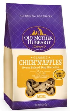 Old Mother Hubbard Classic Chick'N'Apples Biscuits Mini Baked Dog Treats