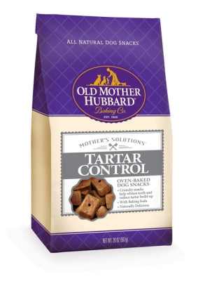 Old Mother Hubbard Mother's Solutions Tartar Control Baked Dog Treats, 20-oz bag