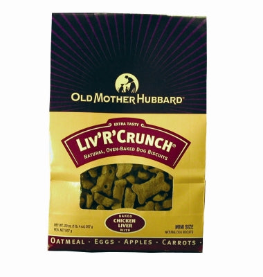 Old Mother Hubbard Classic Liv'R'Crunch Biscuits Mini Baked Dog Treats