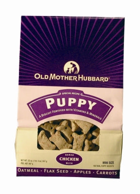 Old Mother Hubbard Classic Puppy Biscuits Mini Baked Dog Treats, 20-oz bag