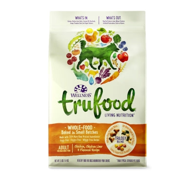 Wellness TruFood Baked Blends Adult Recipe with Chicken, Chicken Liver & Flaxseed Grain-Free Dry Dog Food