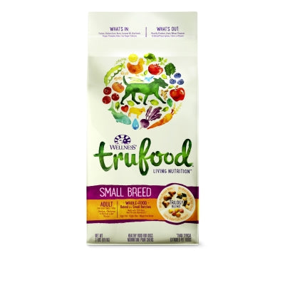 Wellness TruFood Baked Blends Small Breed Adult Recipe Chicken, Chickpeas & Chicken Liver Grain-Free Dry Dog Food