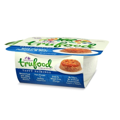 Wellness TruFood Tasty Pairings with Chicken, Pumpkin & Beef Grain-Free Dog Food Trays, 5-oz, case of 24