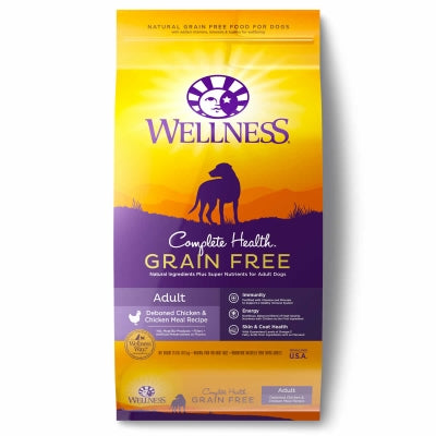 Wellness Complete Health Adult Deboned Chicken & Chicken Meal Recipe Grain-Free Dry Dog Food