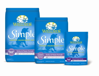 Wellness Simple Limited Ingredient Diet Turkey & Potato Formula Grain-Free Dry Dog Food