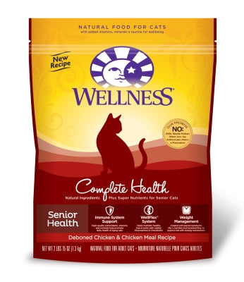 Wellness Complete Health Senior Health Deboned Chicken & Chicken Meal Recipe Dry Cat Food