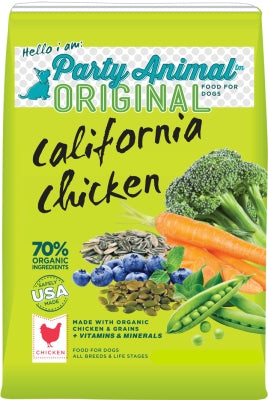 Party Animal Original California Chicken Recipe Dry Dog Food