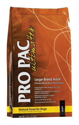 Pro Pac Ultimates Chicken Meal & Brown Rice Large Breed Adult Natural Dry Dog Food
