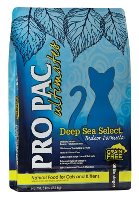 Pro Pac Ultimates Deep Sea Select Whitefish Indoor Formula Grain-Free Dry Cat & Kitten Food