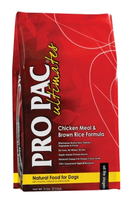 Pro Pac Ultimates Chicken Meal & Brown Rice Formula Natural Dry Dog Food