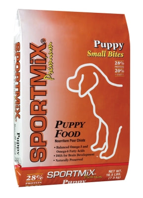 SPORTMiX Premium Puppy Small Bites 28/20 Dry Dog Food