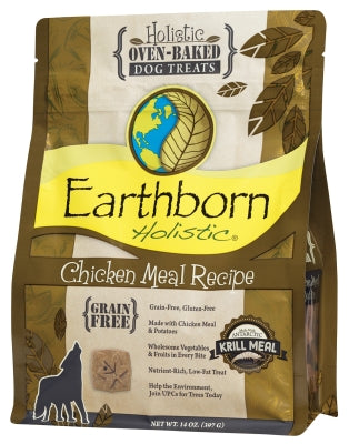 Earthborn Holistic Chicken Meal Recipe Grain-Free Oven-Baked Dog Treats