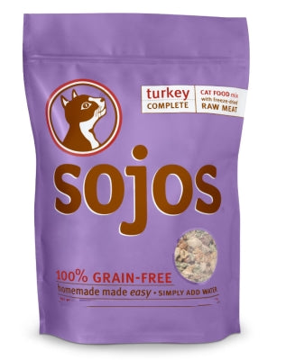 Sojos Complete Turkey Grain-Free Freeze-Dried Cat Food