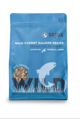 Sojos Wild-Caught Salmon Recipe Grain-Free Freeze-Dried Dog Food