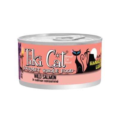 Tiki Cat Hanalei Luau Wild Salmon in Salmon Consomme Grain-Free Canned Cat Food