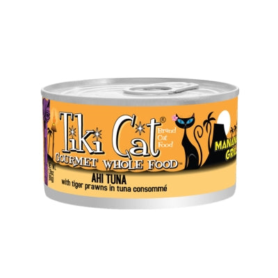 Tiki Cat Manana Grill Ahi Tuna with Prawns in Tuna Consomme Grain-Free Canned Cat Food