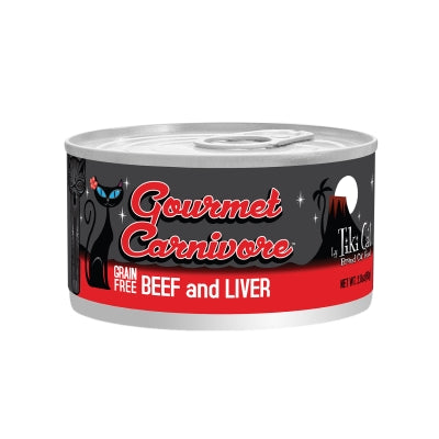 Tiki Cat Gourmet Carnivore Beef & Liver Grain-Free Canned Cat Food