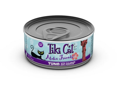 Tiki Cat Aloha Friends Tuna with Calamari & Pumpkin Grain-Free Wet Cat Food