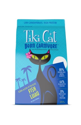 Tiki Cat Born Carnivore Fish Luau Grain-Free Dry Cat Food