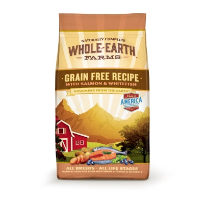 Whole Earth Farms Grain-Free Salmon & Whitefish Dry Dog Food