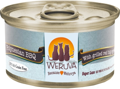 Weruva Polynesian BBQ with Grilled Red Bigeye Grain-Free Canned Cat Food