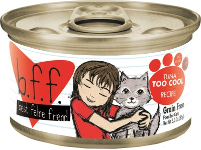 BFF Tuna Too Cool Recipe in Aspic Grain-Free Canned Cat Food