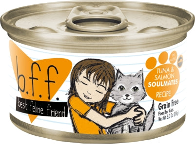 BFF Tuna & Salmon Soulmates Recipe in Aspic Grain-Free Canned Cat Food