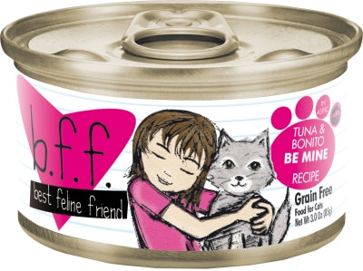 BFF Tuna & Bonito Be Mine Recipe in Aspic Grain-Free Canned Cat Food