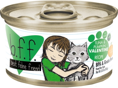 BFF Tuna & Pumpkin Valentine Recipe in Gravy Grain-Free Canned Cat Food