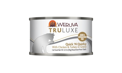 Weruva Truluxe Quick 'N Quirky with Chicken & Turkey in Gravy Grain-Free Canned Cat Food