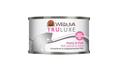 Weruva Truluxe Pretty In Pink with Salmon in Gravy Grain-Free Canned Cat Food