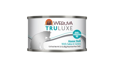 Weruva Truluxe Honor Roll with Saba in Gravy Grain-Free Canned Cat Food
