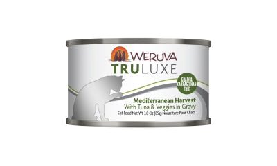 Weruva Truluxe Mediterranean Harvest with Tuna & Veggies in Gravy Grain-Free Canned Cat Food