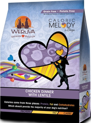 Weruva Caloric Melody Chicken Dinner with Lentils Grain-Free Dry Dog Food