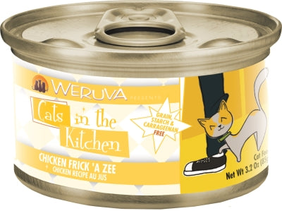 Weruva Cats in the Kitchen Chicken Frick 'A Zee Chicken Recipe Au Jus Grain-Free Canned Cat Food