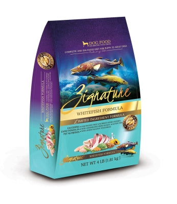 Zignature Whitefish Formula Limited Ingredient Grain-Free Dry Dog Food