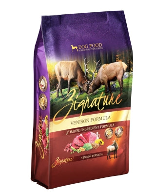 Zignature Venison Formula Limited Ingredient Grain-Free Dry Dog Food